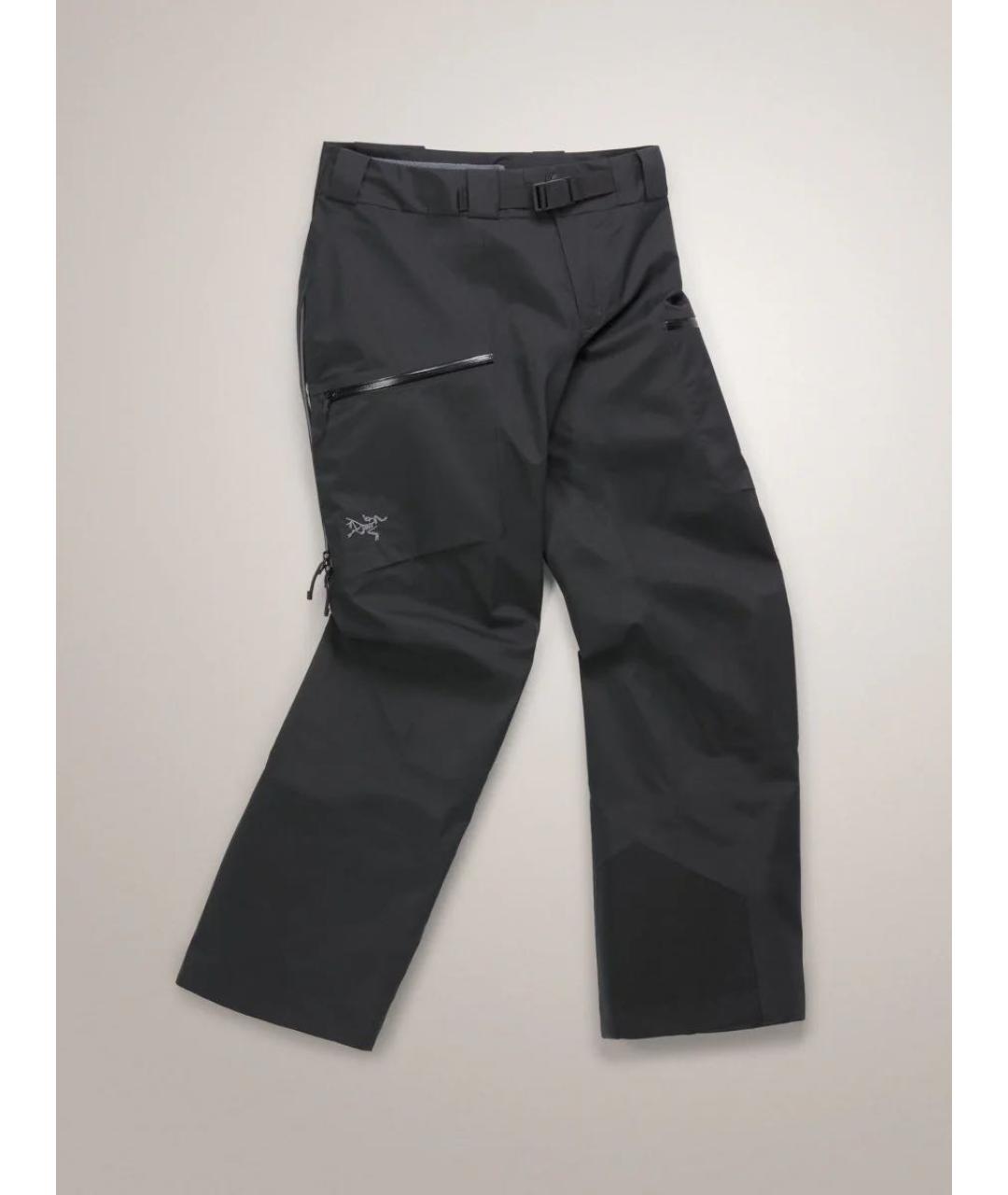 ARCTERYX Черные повседневные брюки, фото 3