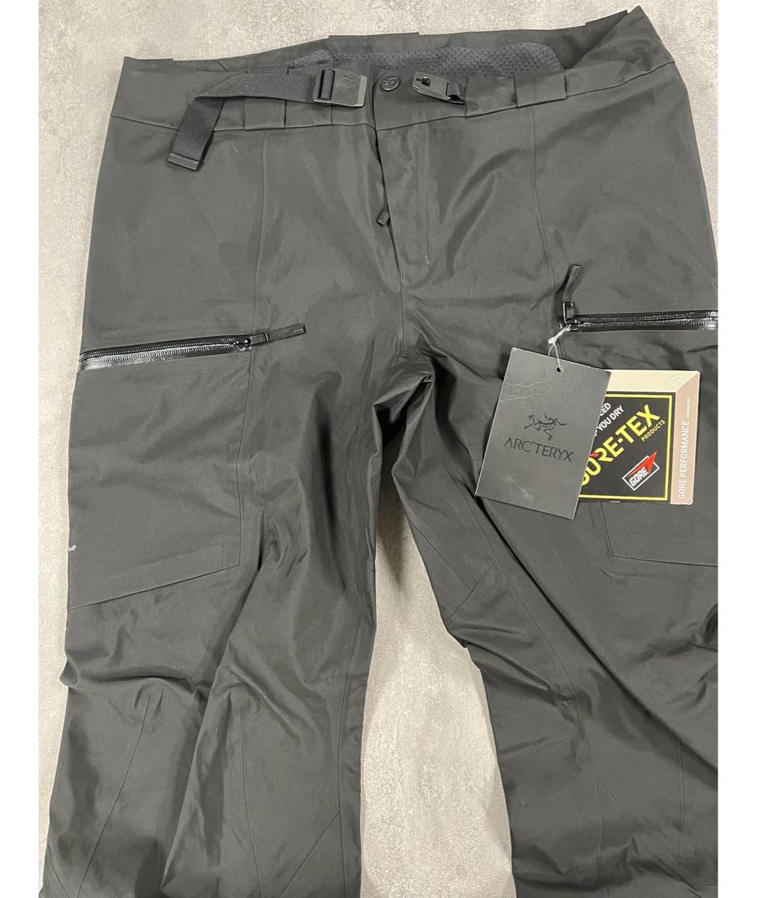 ARCTERYX Черные повседневные брюки, фото 6