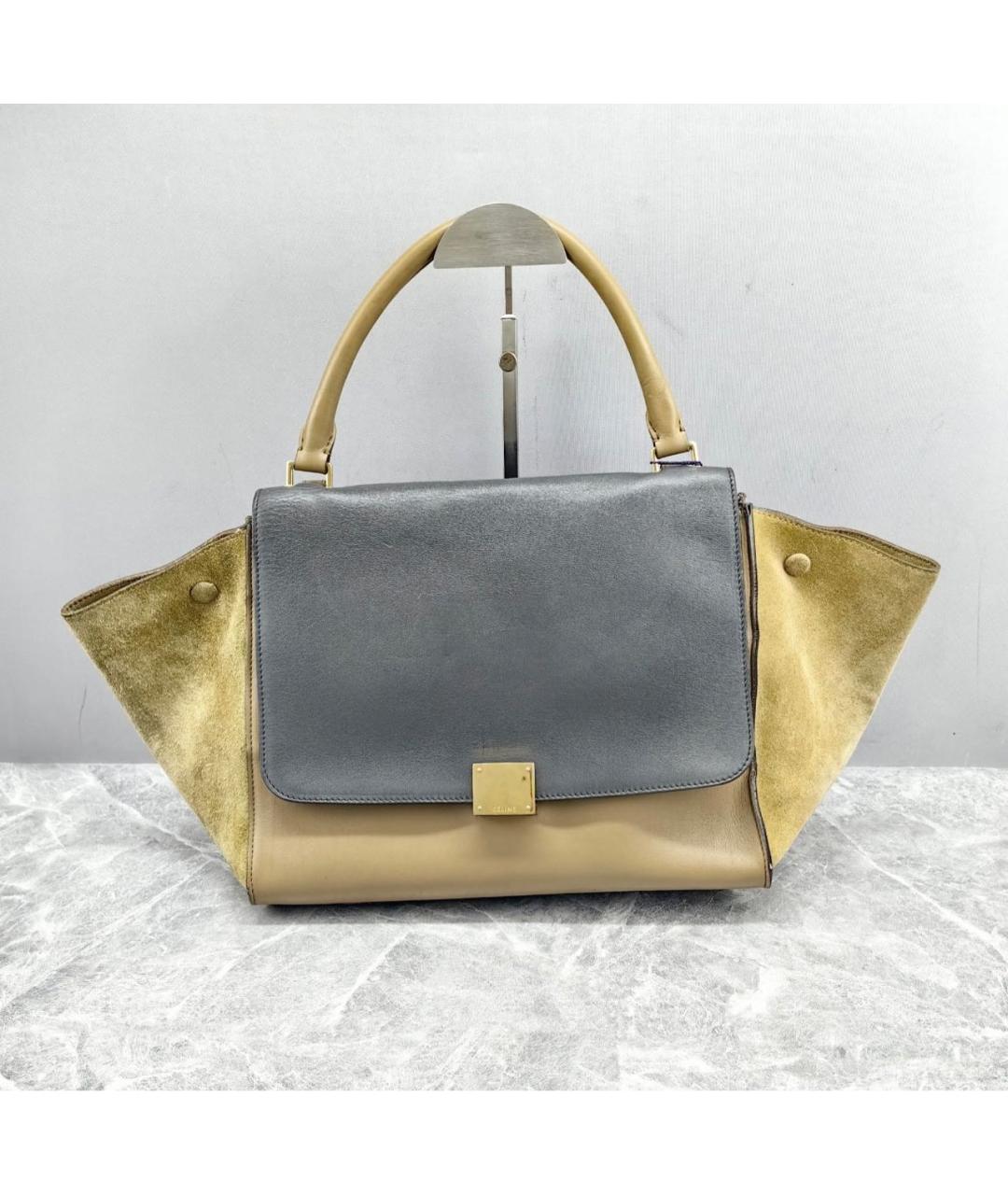 CELINE Мульти кожаная сумка тоут, фото 9