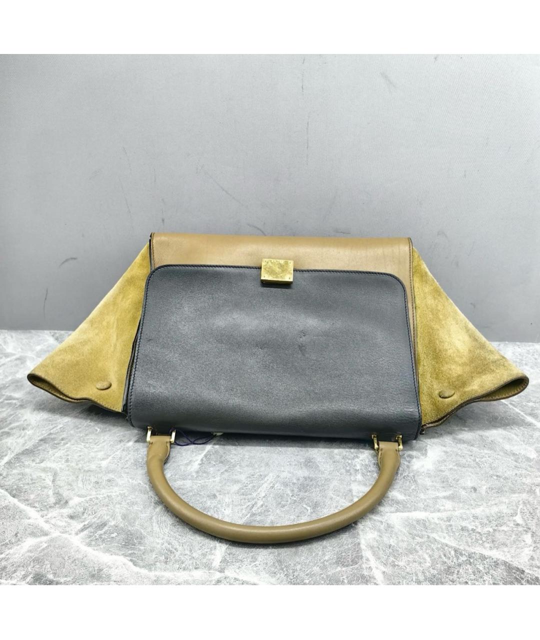 CELINE Мульти кожаная сумка тоут, фото 7