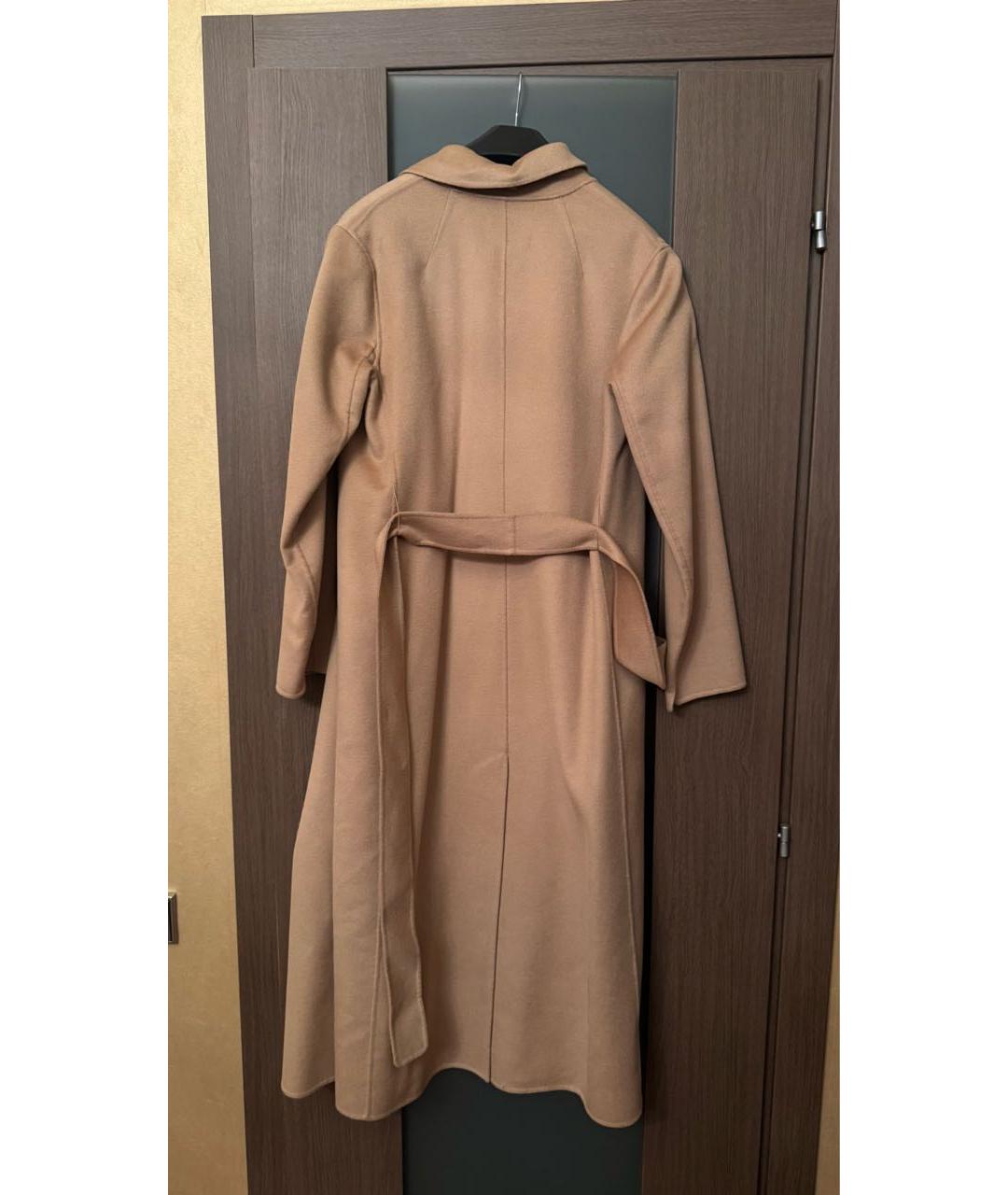 'S MAX MARA Бежевое пальто, фото 3