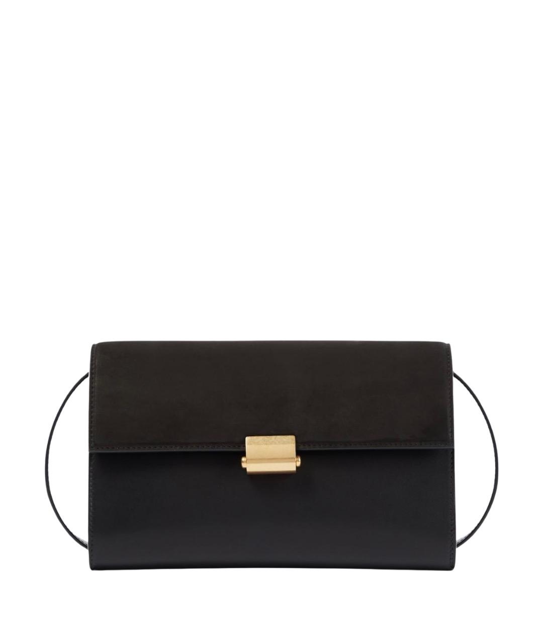 THE ROW Черная кожаная сумка через плечо, фото 1