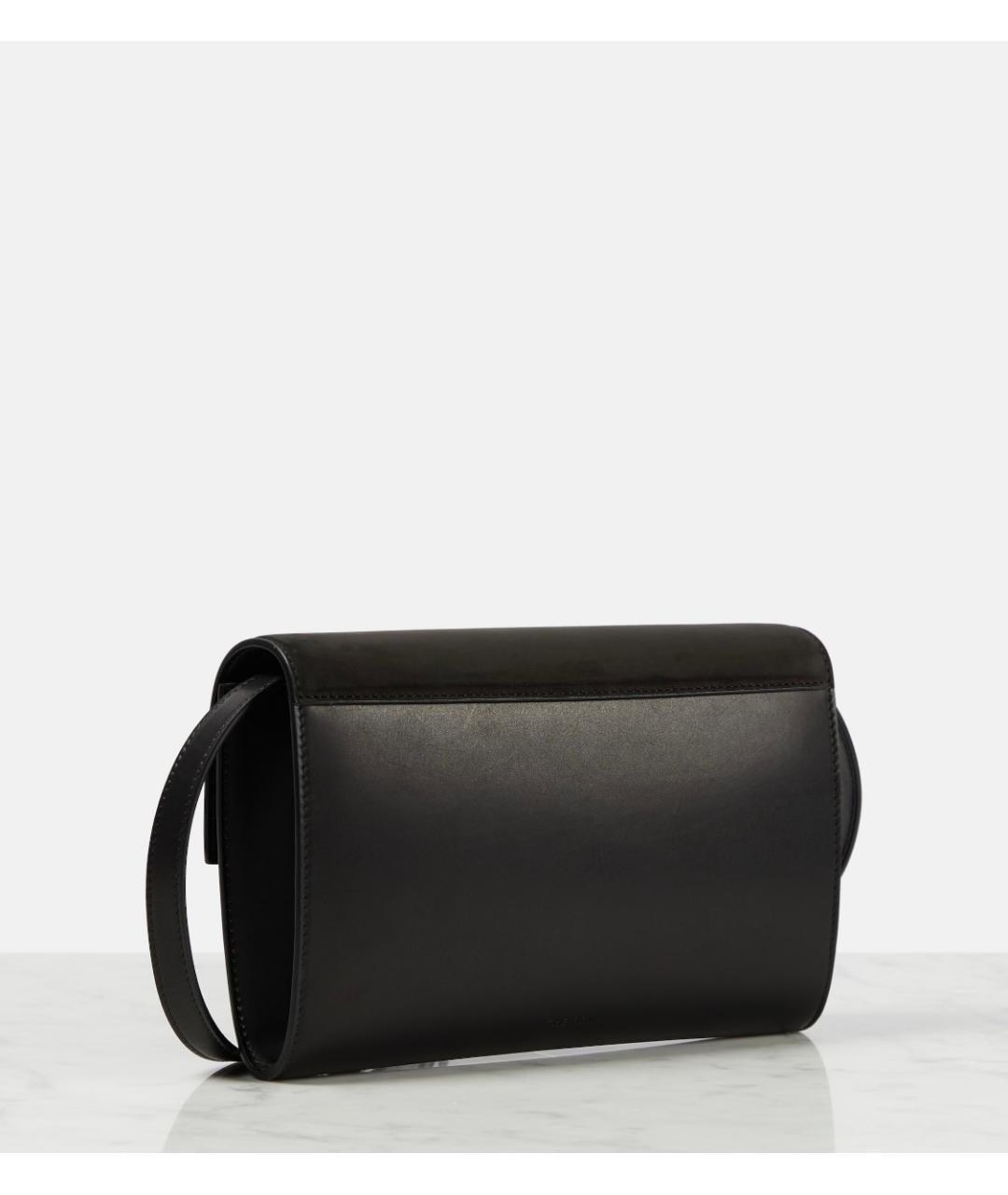THE ROW Черная кожаная сумка через плечо, фото 3