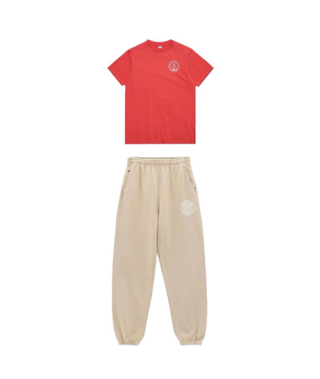 SPORTY AND RICH Хлопковый спортивные костюмы, фото 1