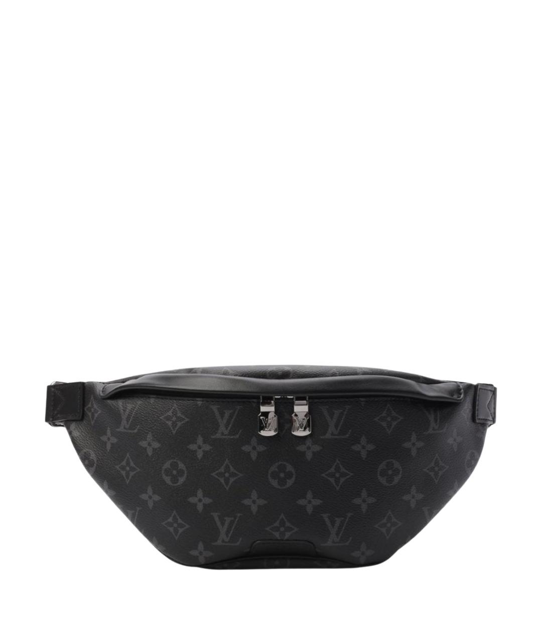 LOUIS VUITTON Черная поясная сумка, фото 1