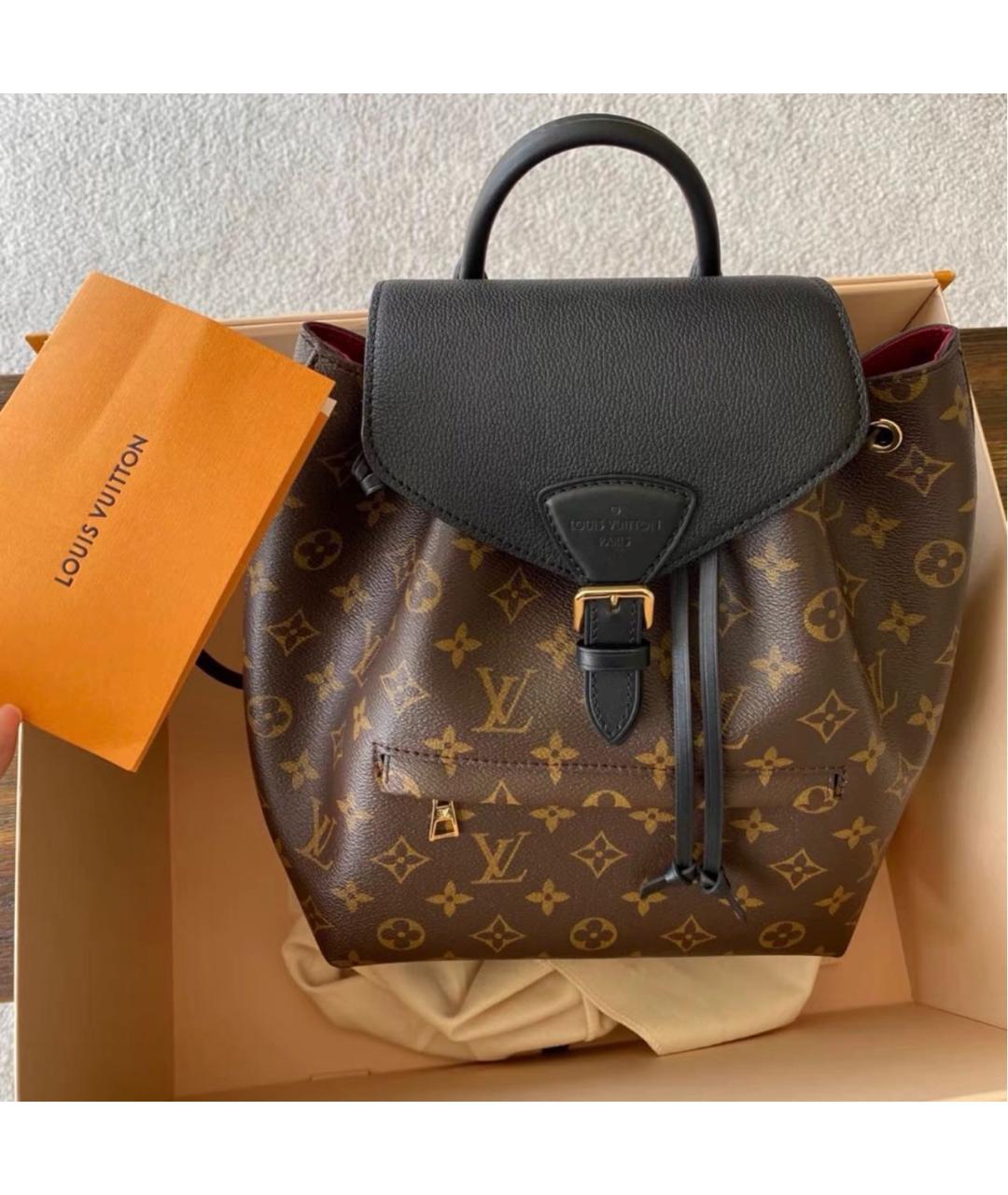 LOUIS VUITTON Коричневый рюкзак, фото 4