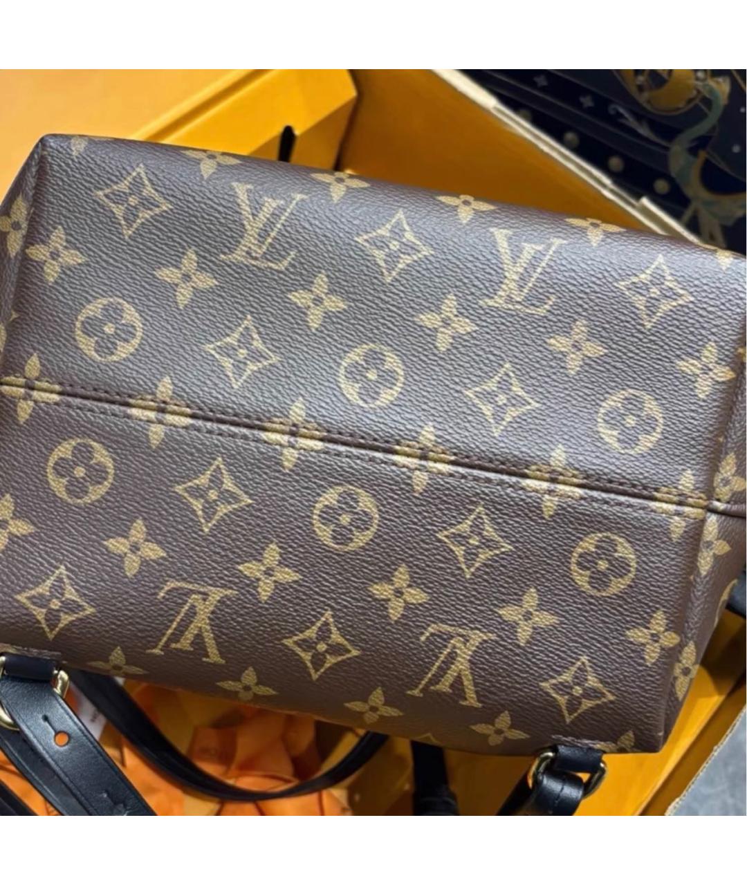 LOUIS VUITTON Коричневый рюкзак, фото 6