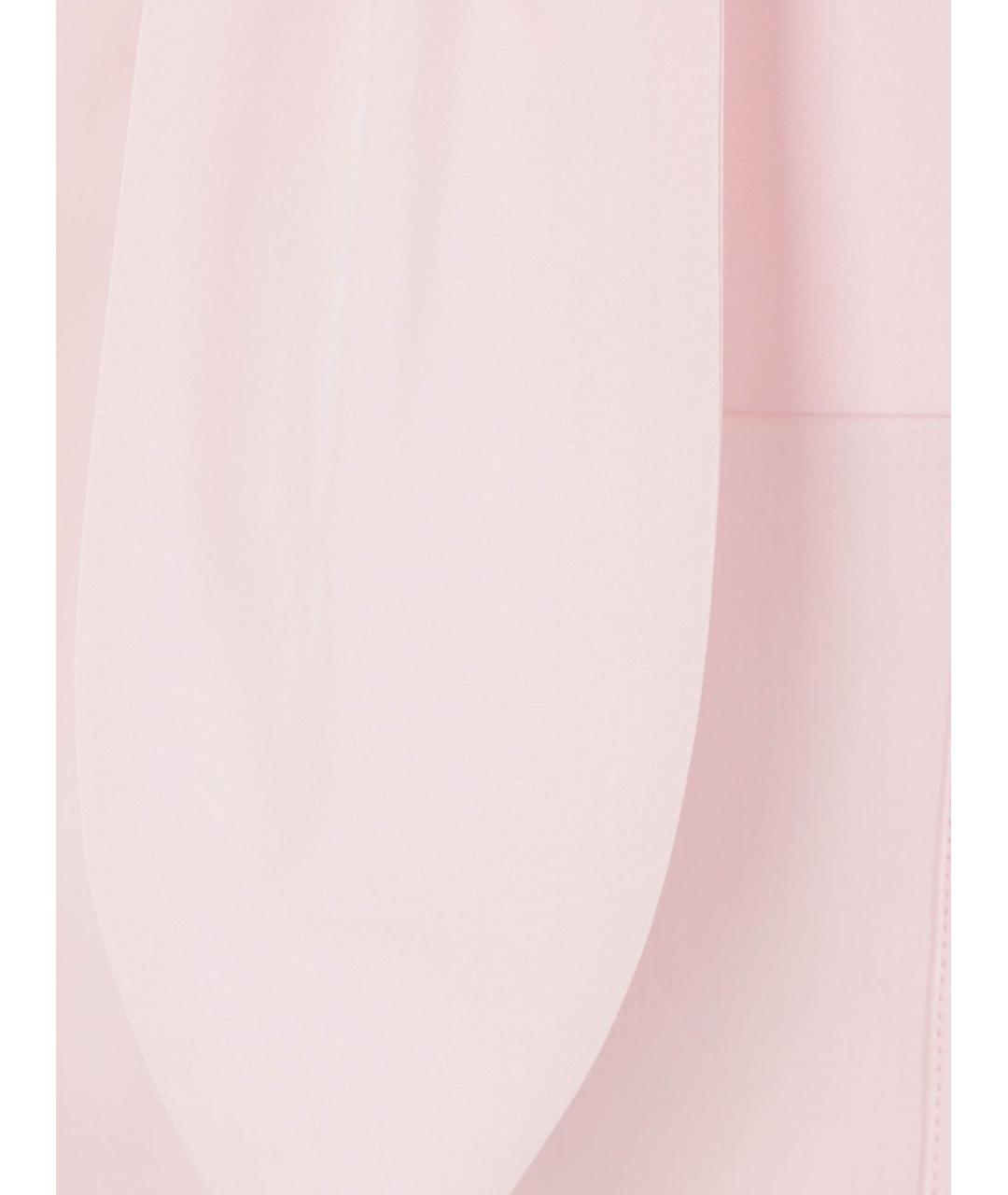 LOEWE Розовая хлопковая рубашка, фото 2