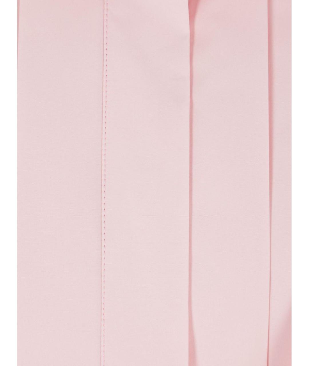 LOEWE Розовая хлопковая рубашка, фото 3