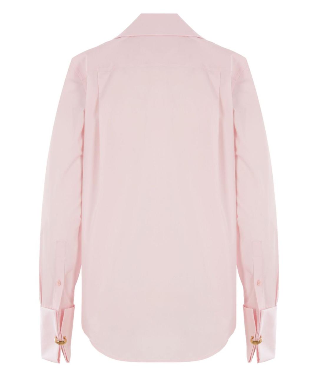 LOEWE Розовая хлопковая рубашка, фото 4
