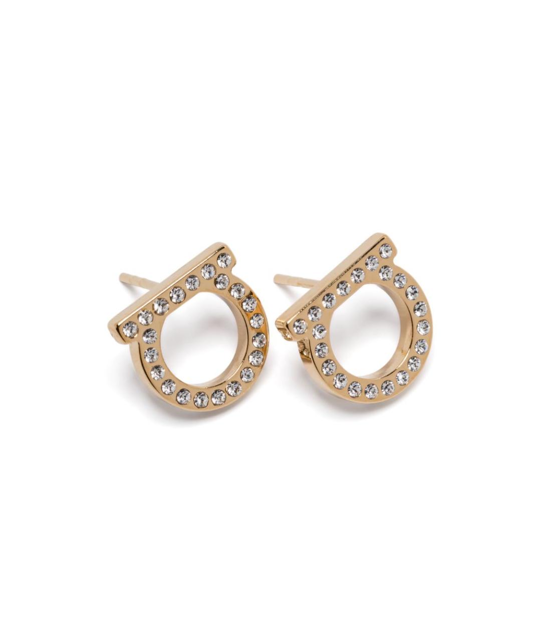 FERRAGAMO Золотые серьги, фото 3