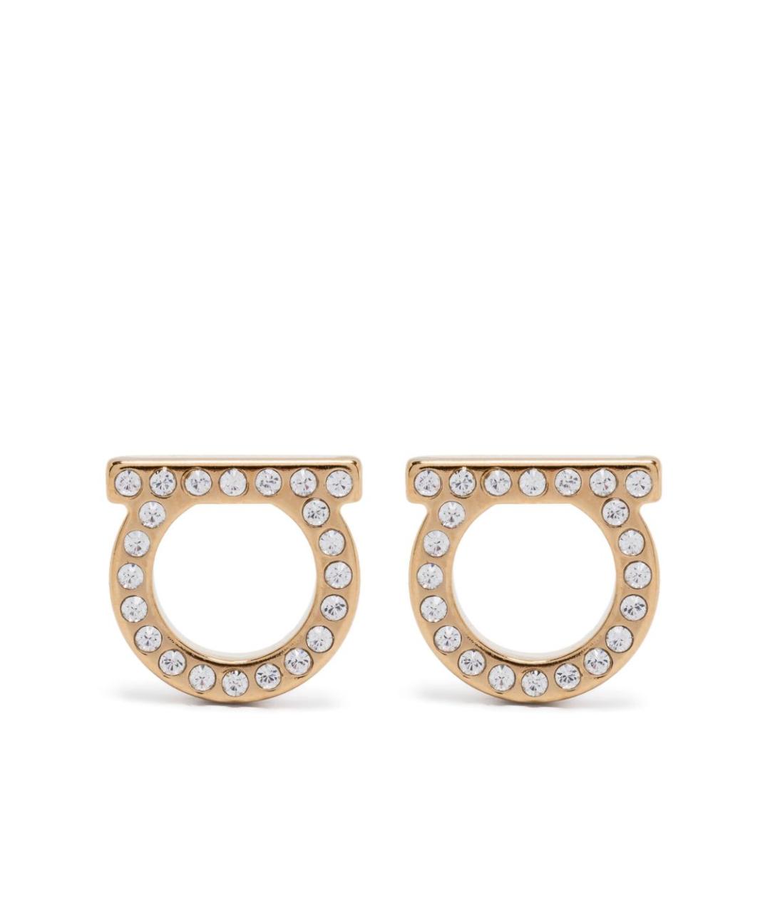 FERRAGAMO Золотые серьги, фото 1