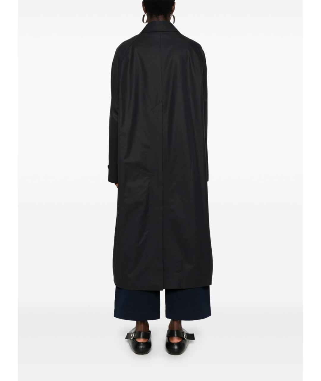 STUDIO NICHOLSON Синее хлопковое пальто, фото 5