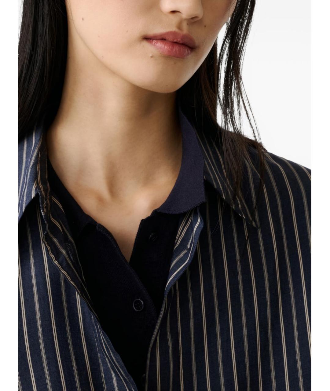 STUDIO NICHOLSON Синяя рубашка, фото 7