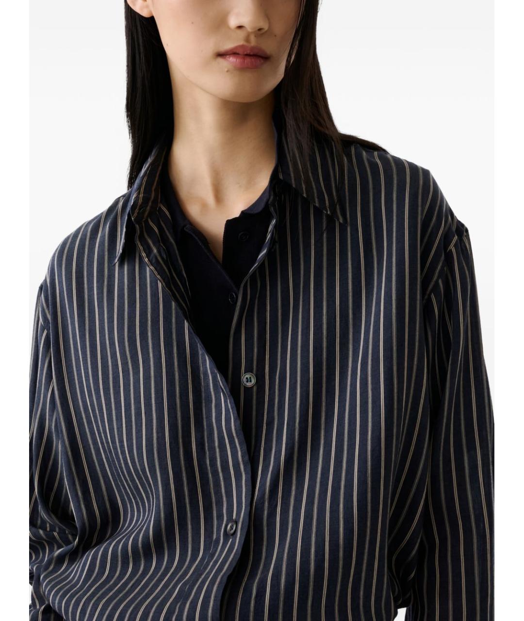 STUDIO NICHOLSON Синяя рубашка, фото 2