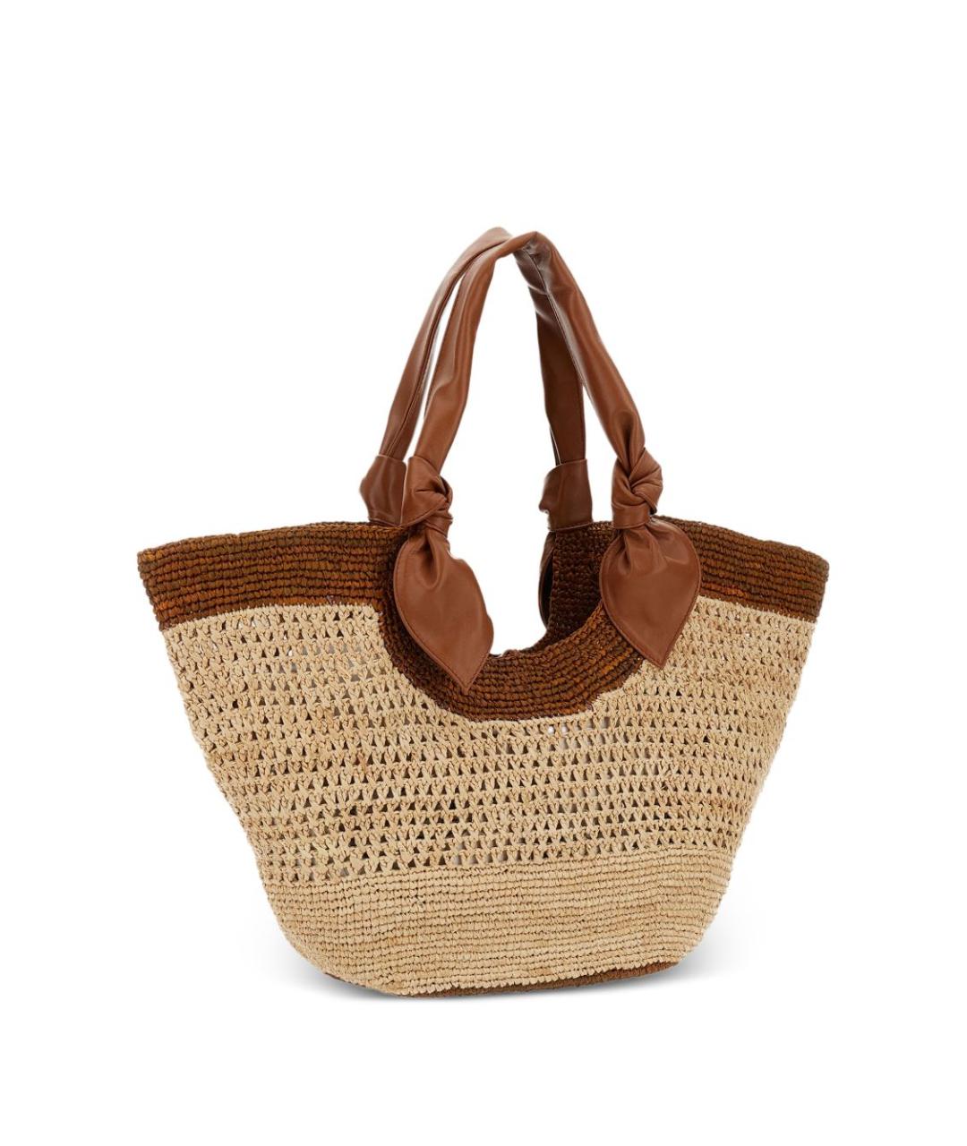 HEREU Коричневая сумка тоут, фото 3