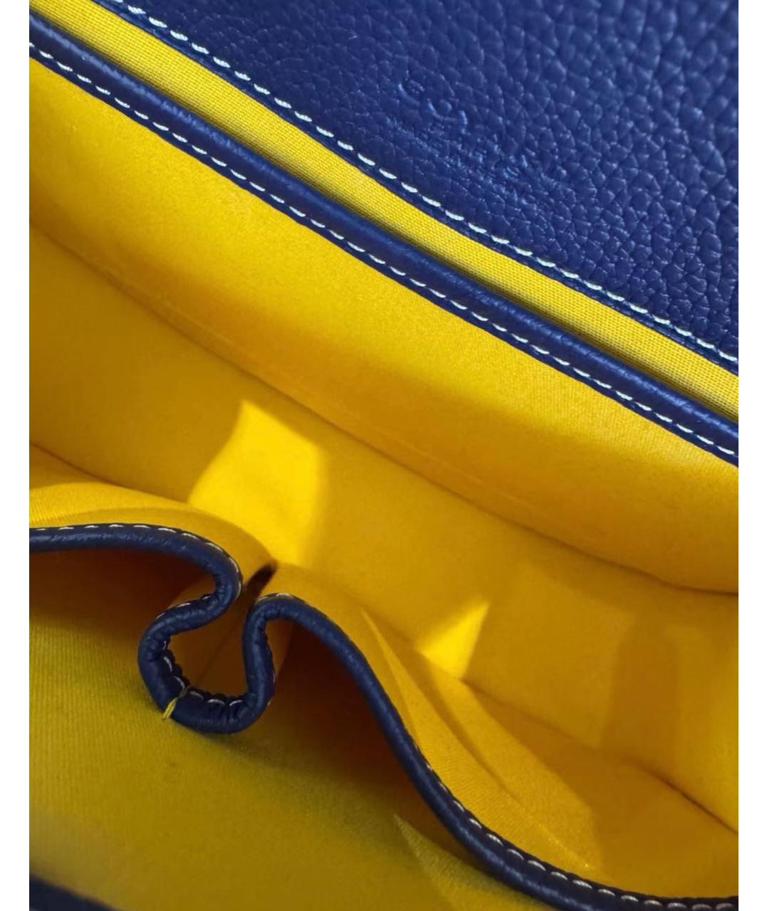 GOYARD Темно-синяя сумка на плечо, фото 4