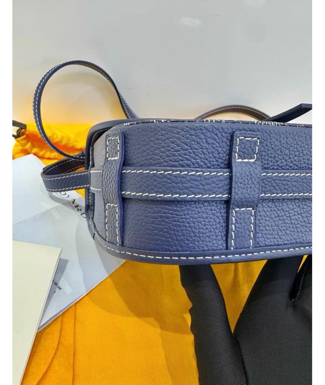 GOYARD Темно-синяя сумка на плечо, фото 8