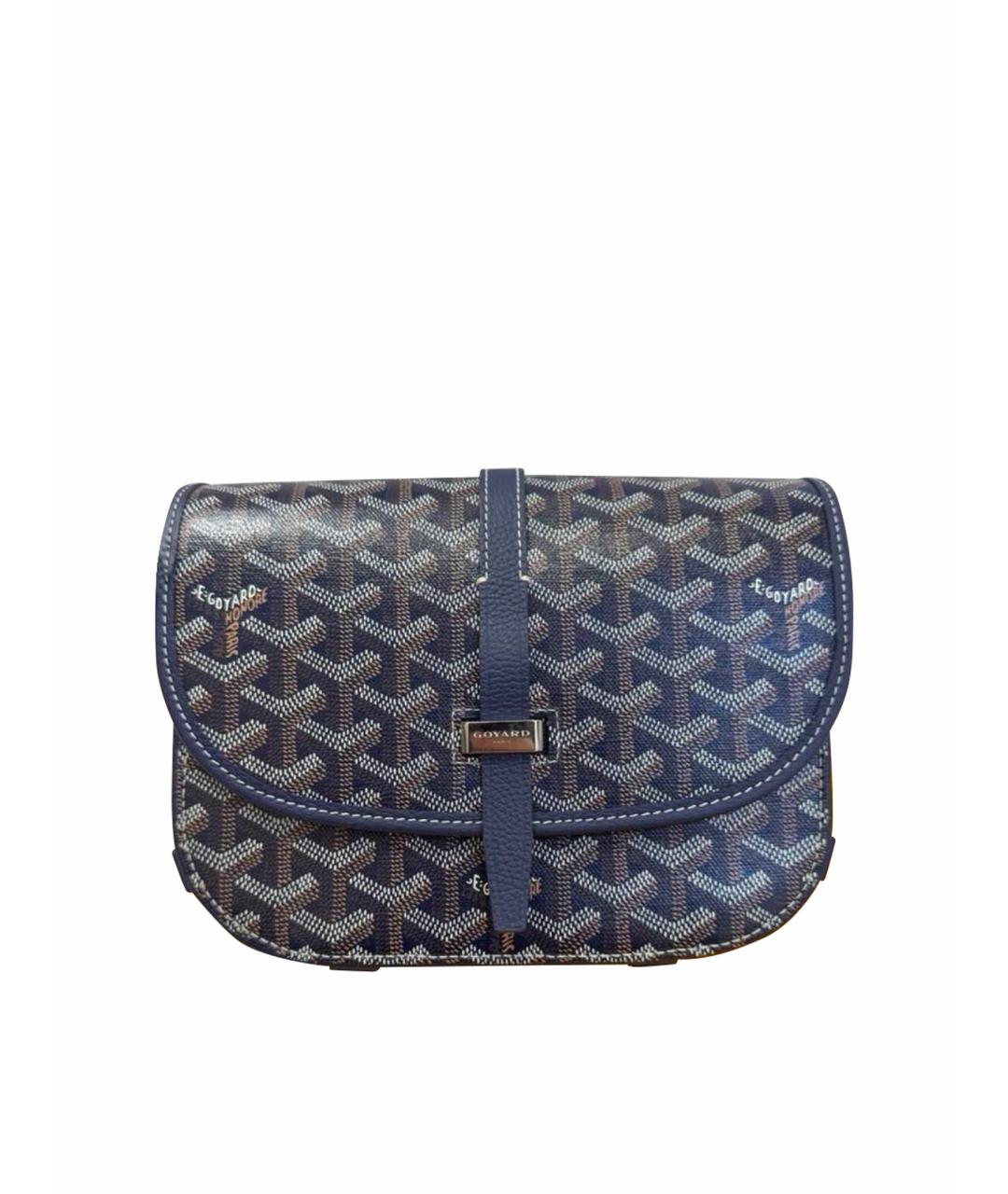 GOYARD Темно-синяя сумка на плечо, фото 1