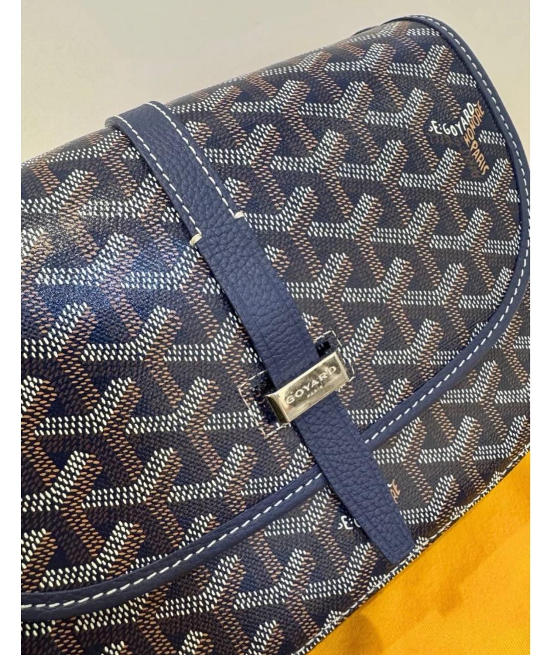GOYARD Темно-синяя сумка на плечо, фото 3