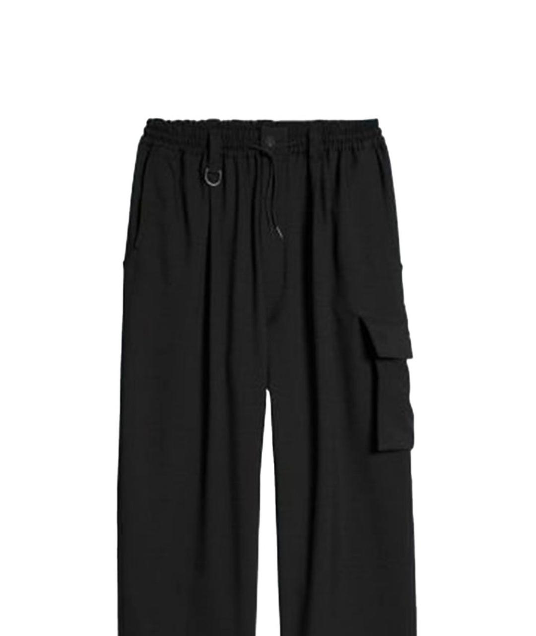 Y-3 Черные повседневные брюки, фото 2