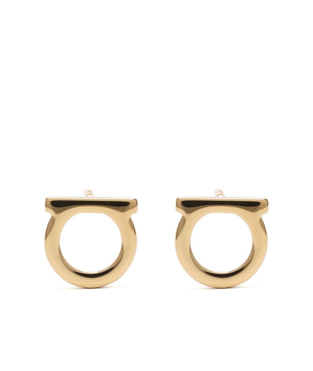 FERRAGAMO Золотые серьги, фото 1