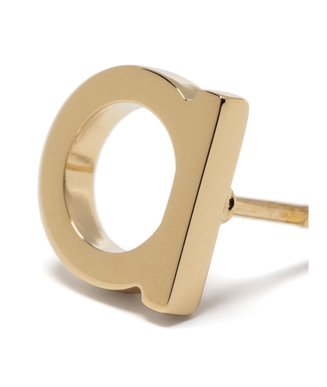 FERRAGAMO Золотые серьги, фото 3