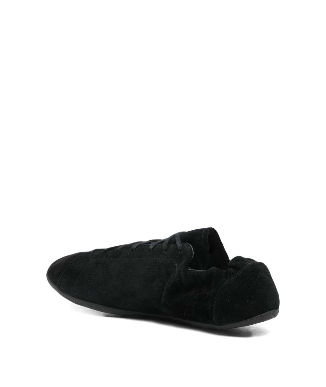 Y-3 Черные замшевые кроссовки, фото 4