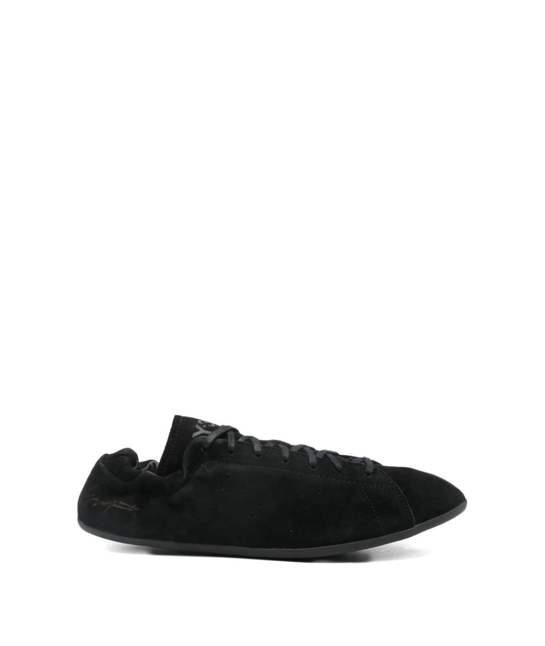 Y-3 Черные замшевые кроссовки, фото 1