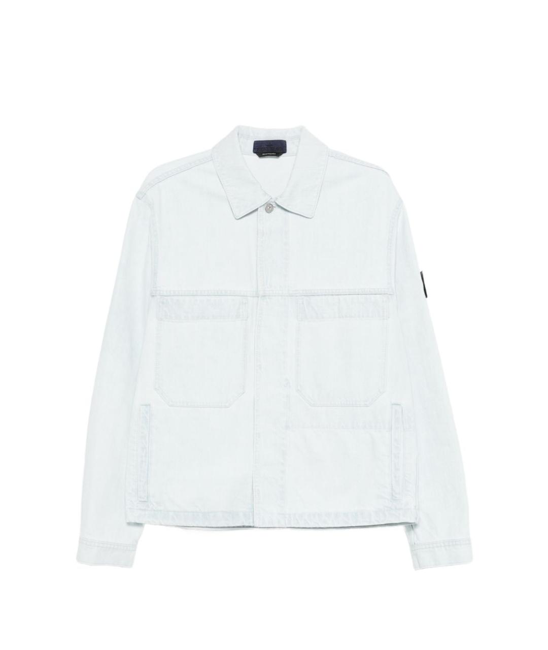 STONE ISLAND Синяя хлопковая куртка, фото 1