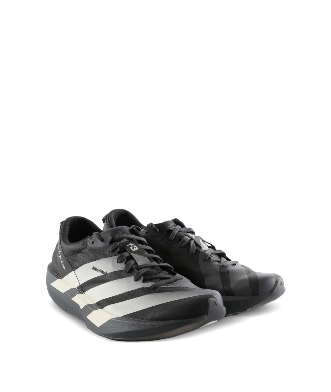 Y-3 Черные высокие кроссовки / кеды, фото 2