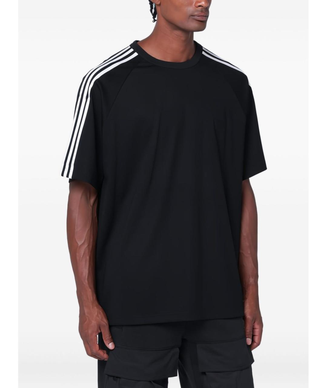 Y-3 Черная футболка, фото 5