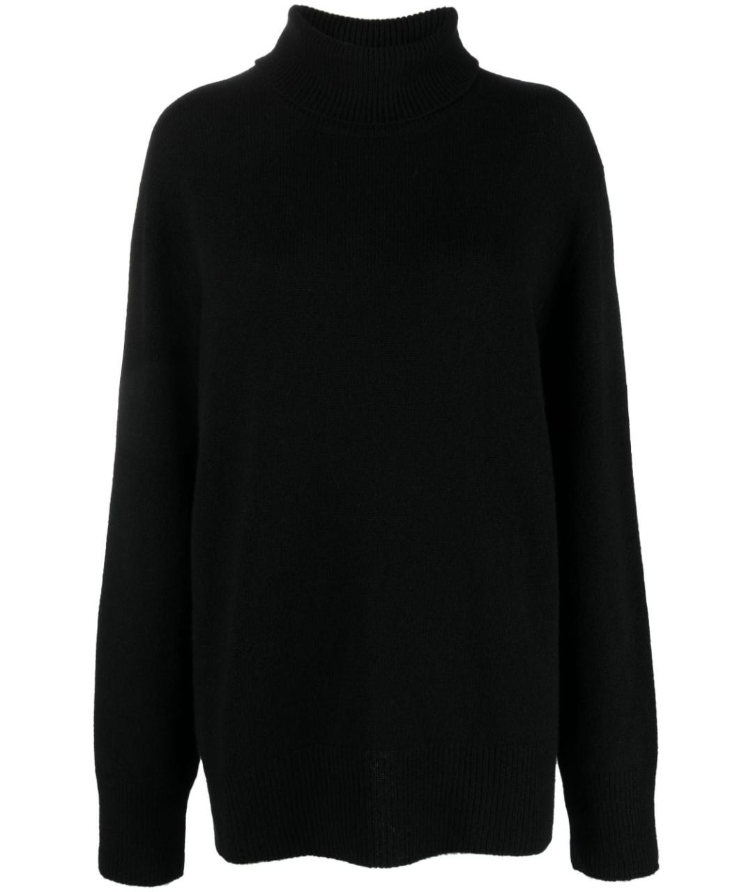 THE ROW Черный кашемировый джемпер / свитер, фото 1