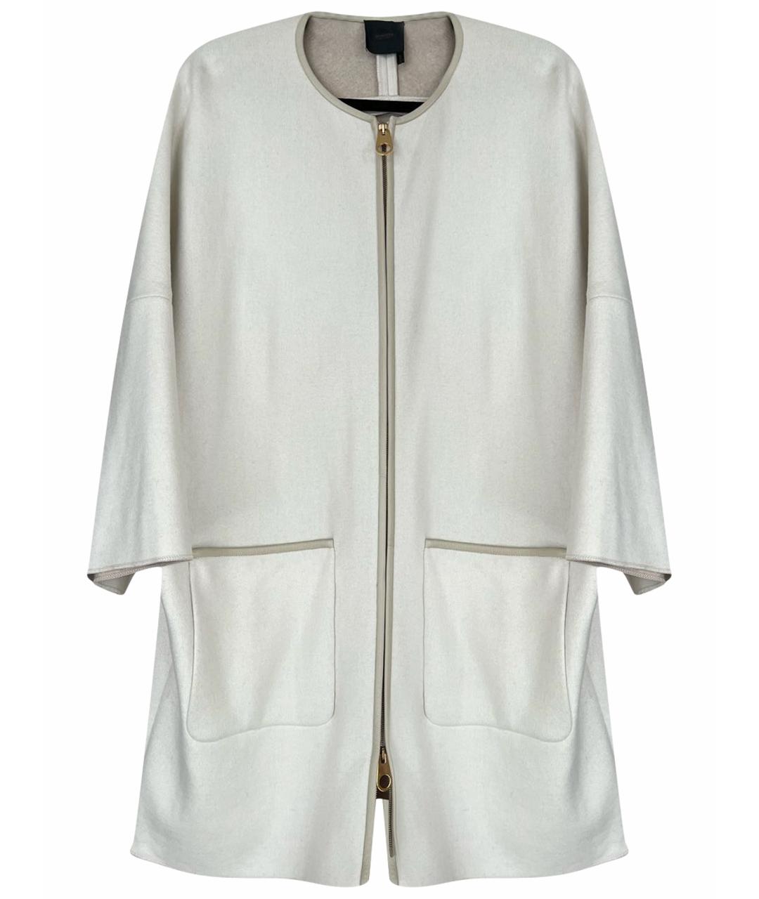 AGNONA Бежевое кашемировое пальто, фото 1