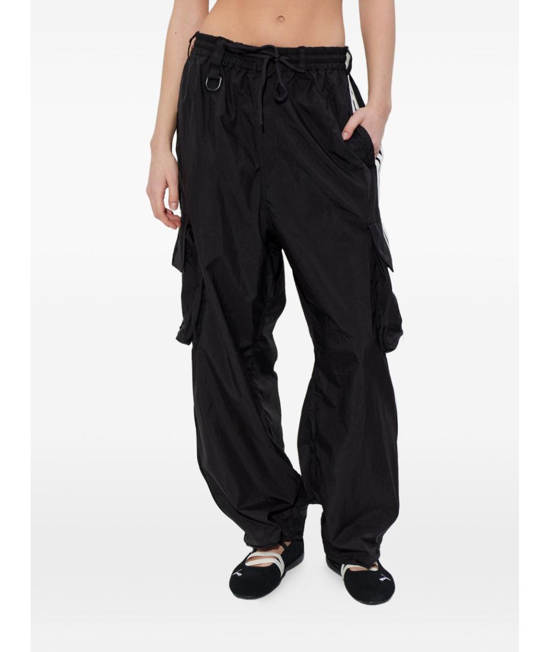 Y-3 Черные повседневные брюки, фото 6