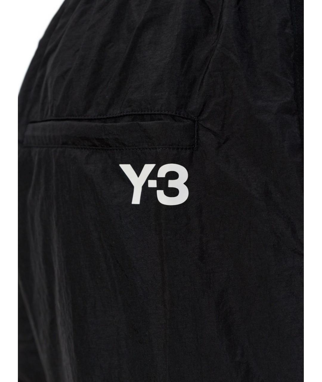 Y-3 Черные повседневные брюки, фото 3