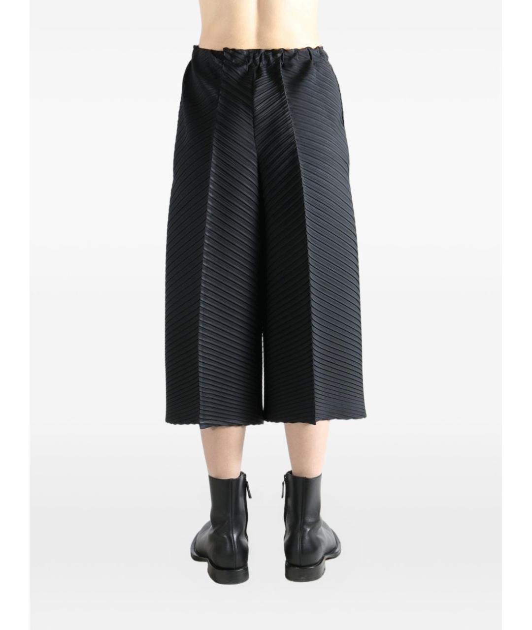 ISSEY MIYAKE Черные полиэстеровые кюлоты, фото 4