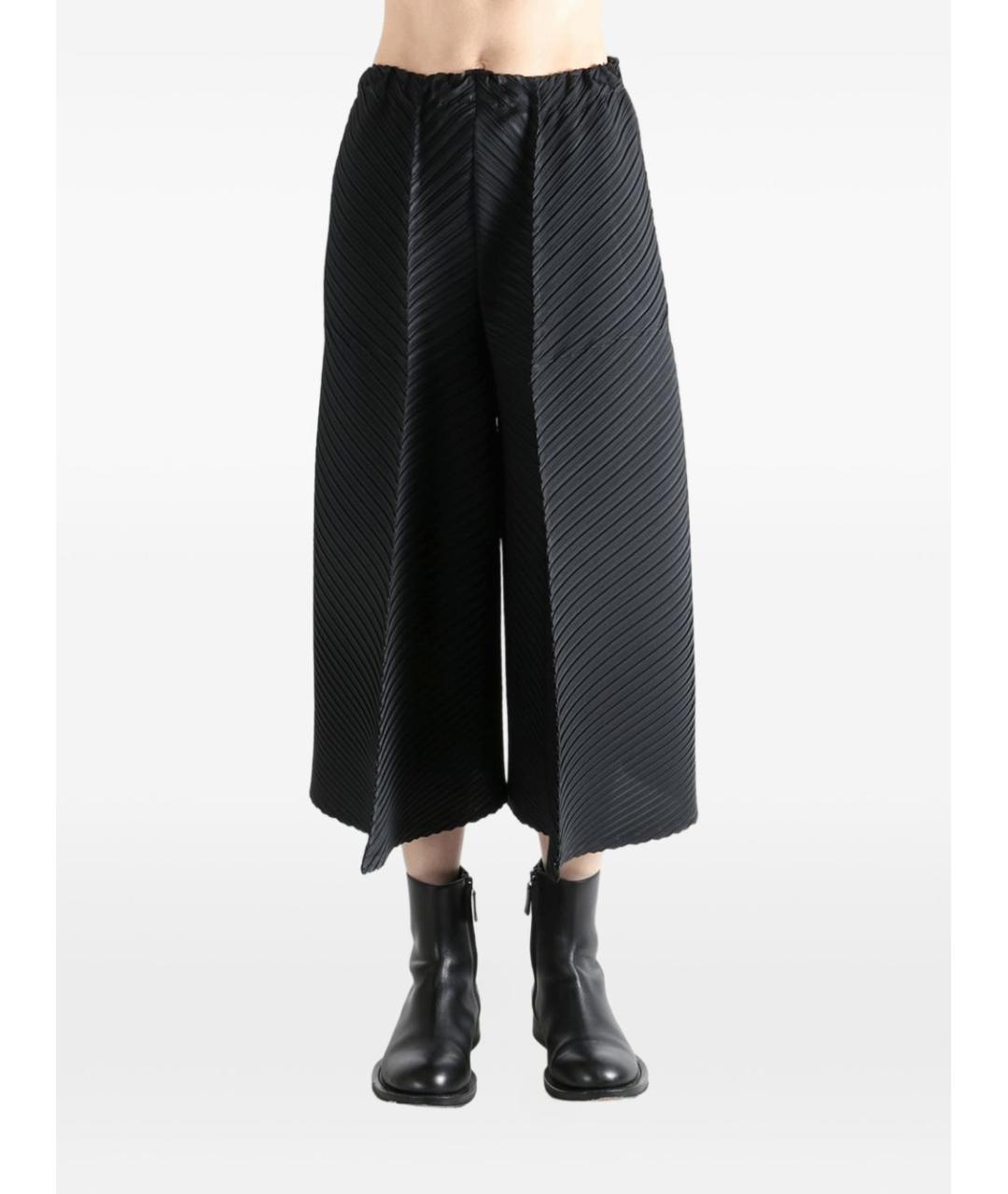ISSEY MIYAKE Черные полиэстеровые кюлоты, фото 3