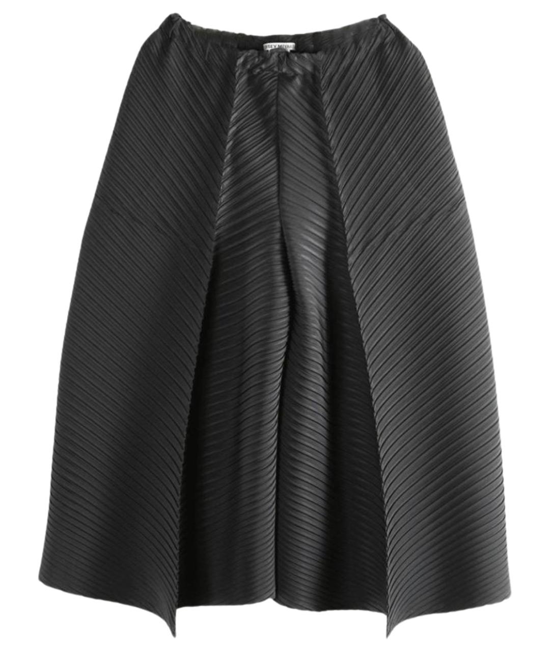 ISSEY MIYAKE Черные полиэстеровые кюлоты, фото 1