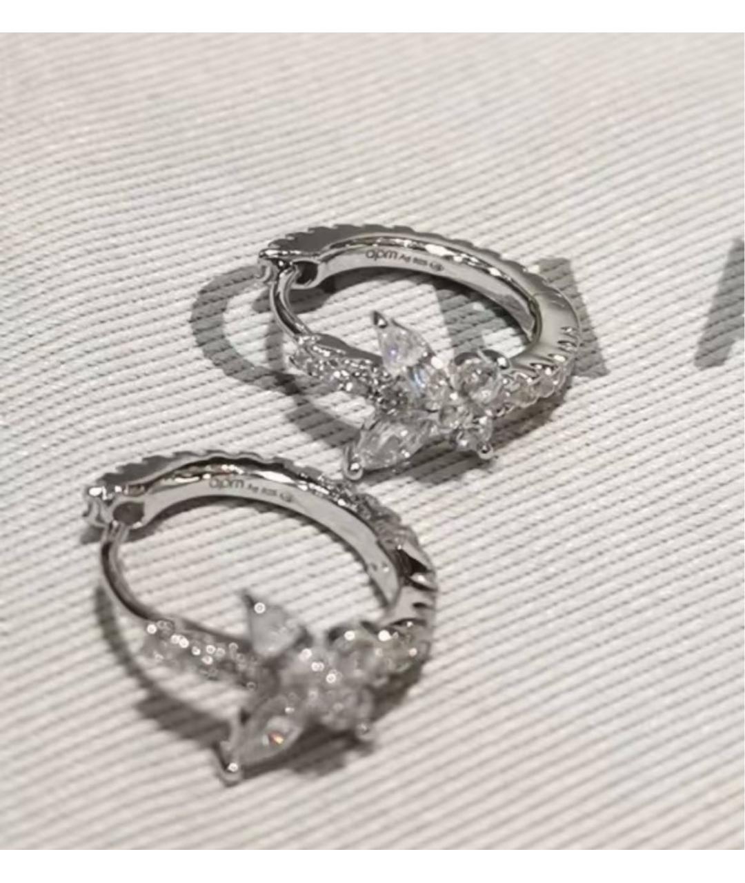 APM Monaco Серебряные серебряные серьги, фото 4