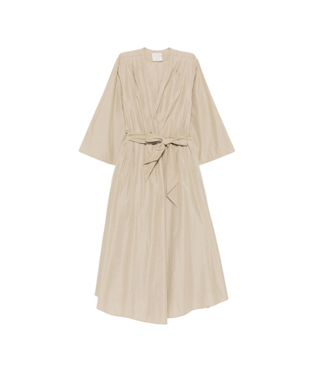 FORTE FORTE Бежевое повседневное платье, фото 1