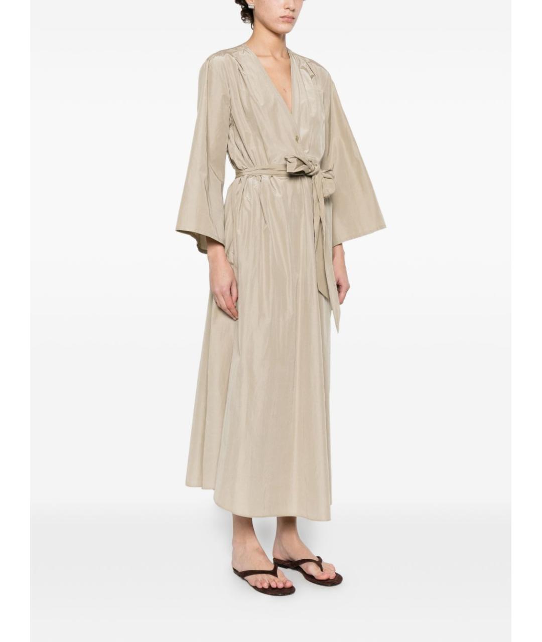 FORTE FORTE Бежевое повседневное платье, фото 2