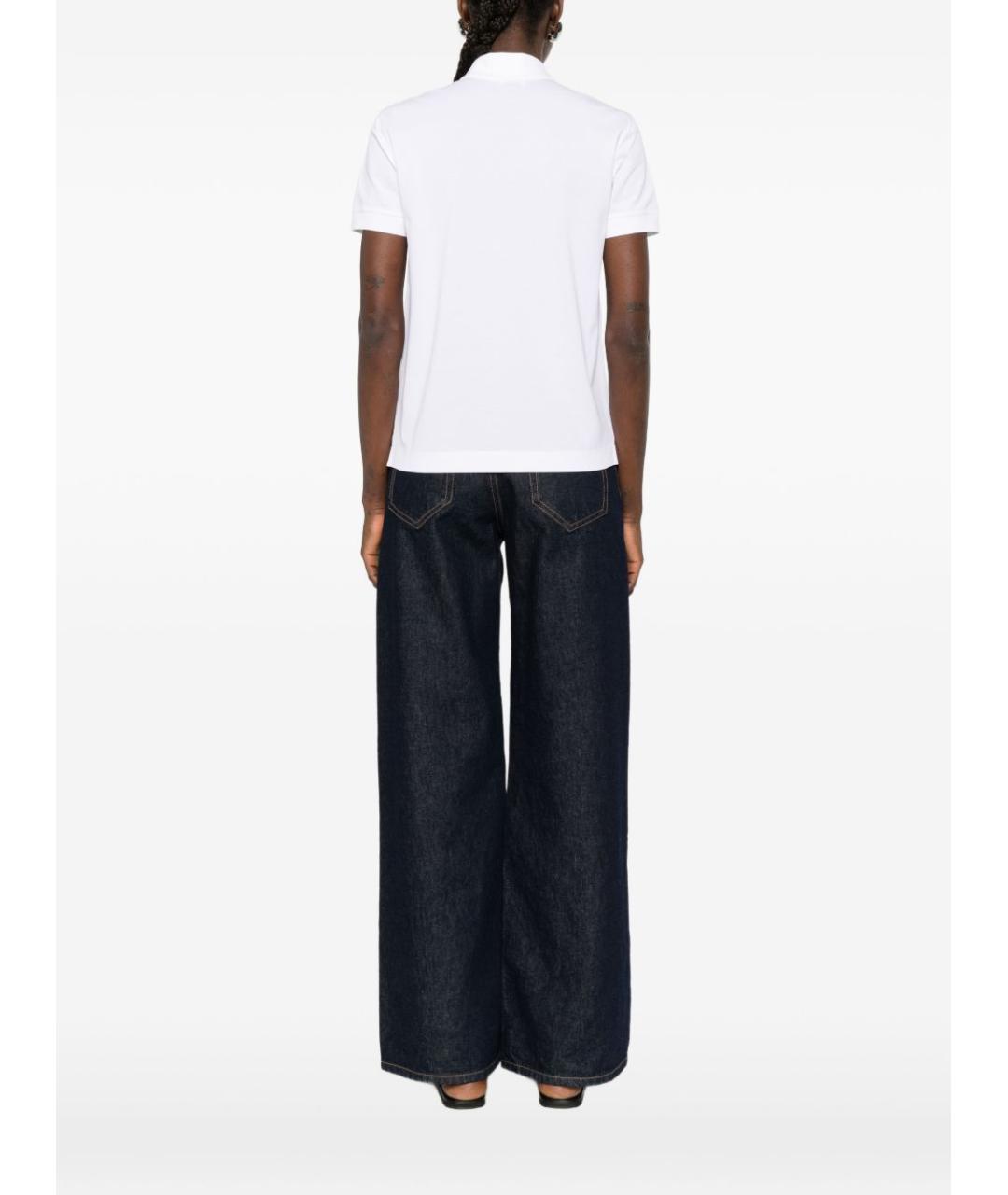 BRUNELLO CUCINELLI Белая хлопковая футболка, фото 3