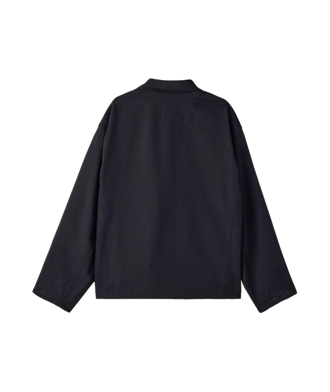 Y-3 Черная полиэстеровая куртка, фото 3