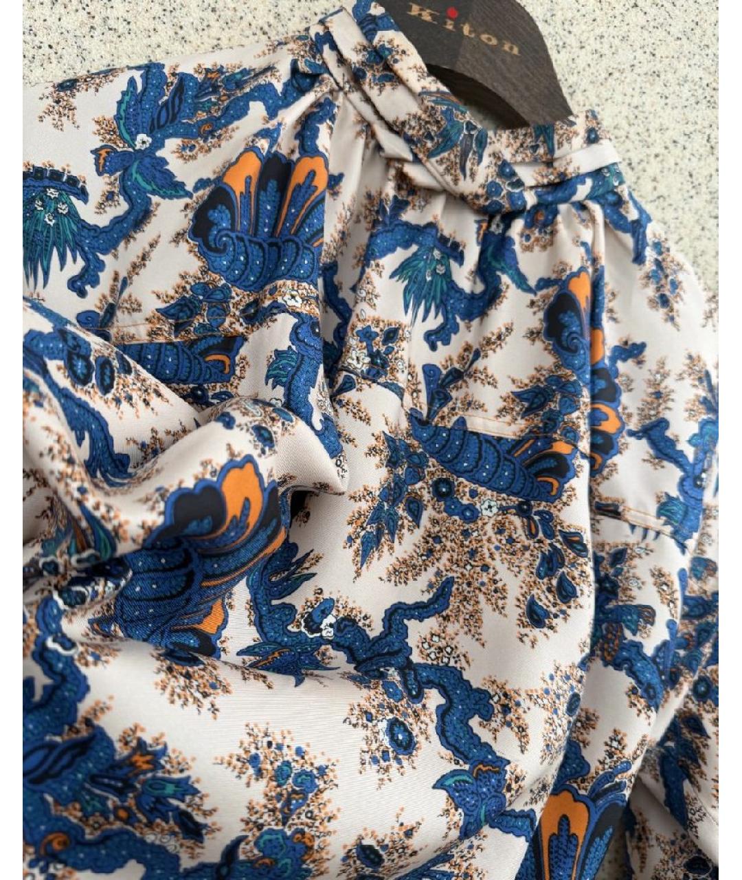 SANDRO Мульти шелковая блузы, фото 5