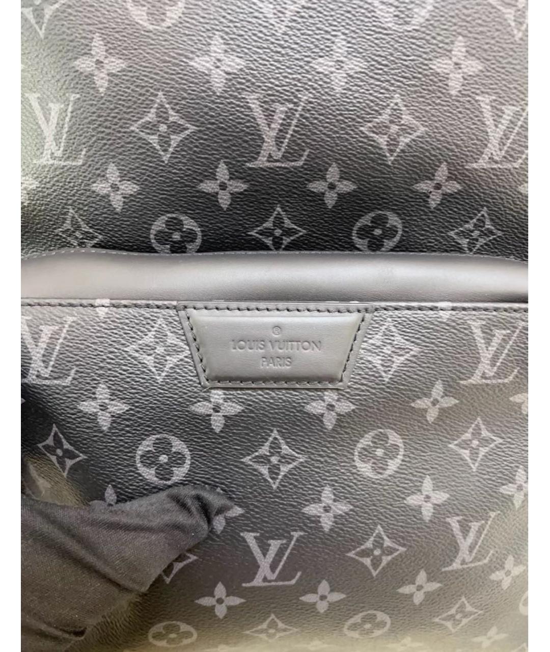 LOUIS VUITTON Черный рюкзак, фото 4
