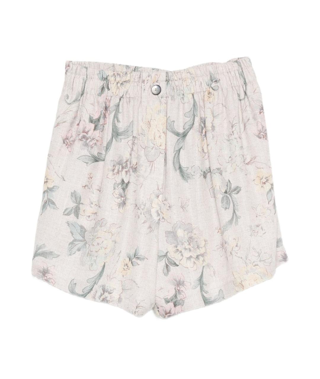 FORTE FORTE Бежевые вискозные шорты, фото 1