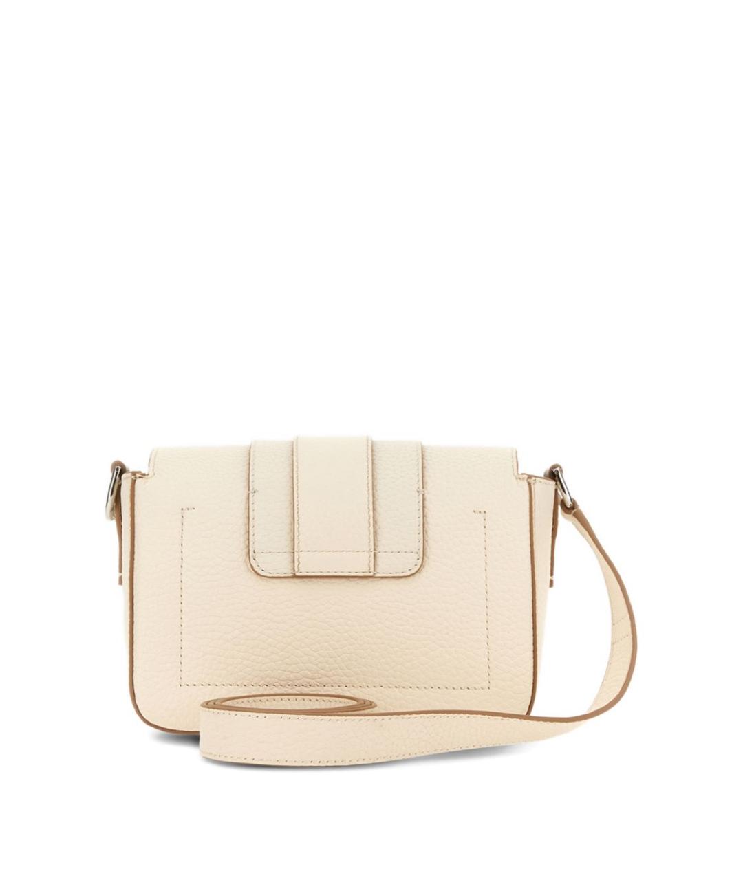 HOGAN Белая кожаная сумка через плечо, фото 5