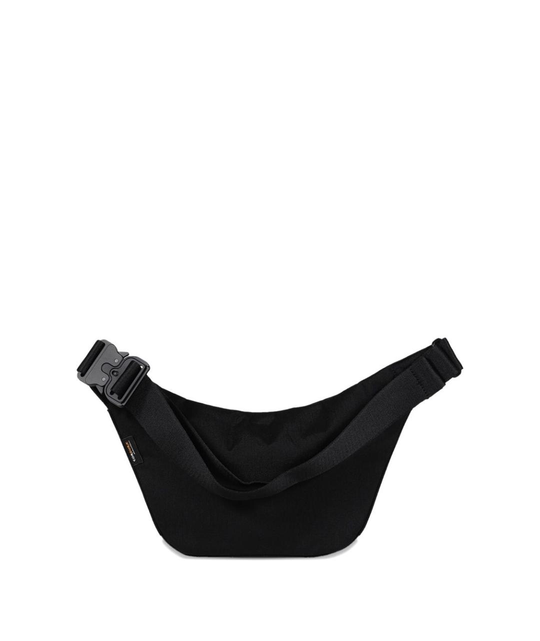 Y-3 Черная тканевая поясная сумка, фото 2