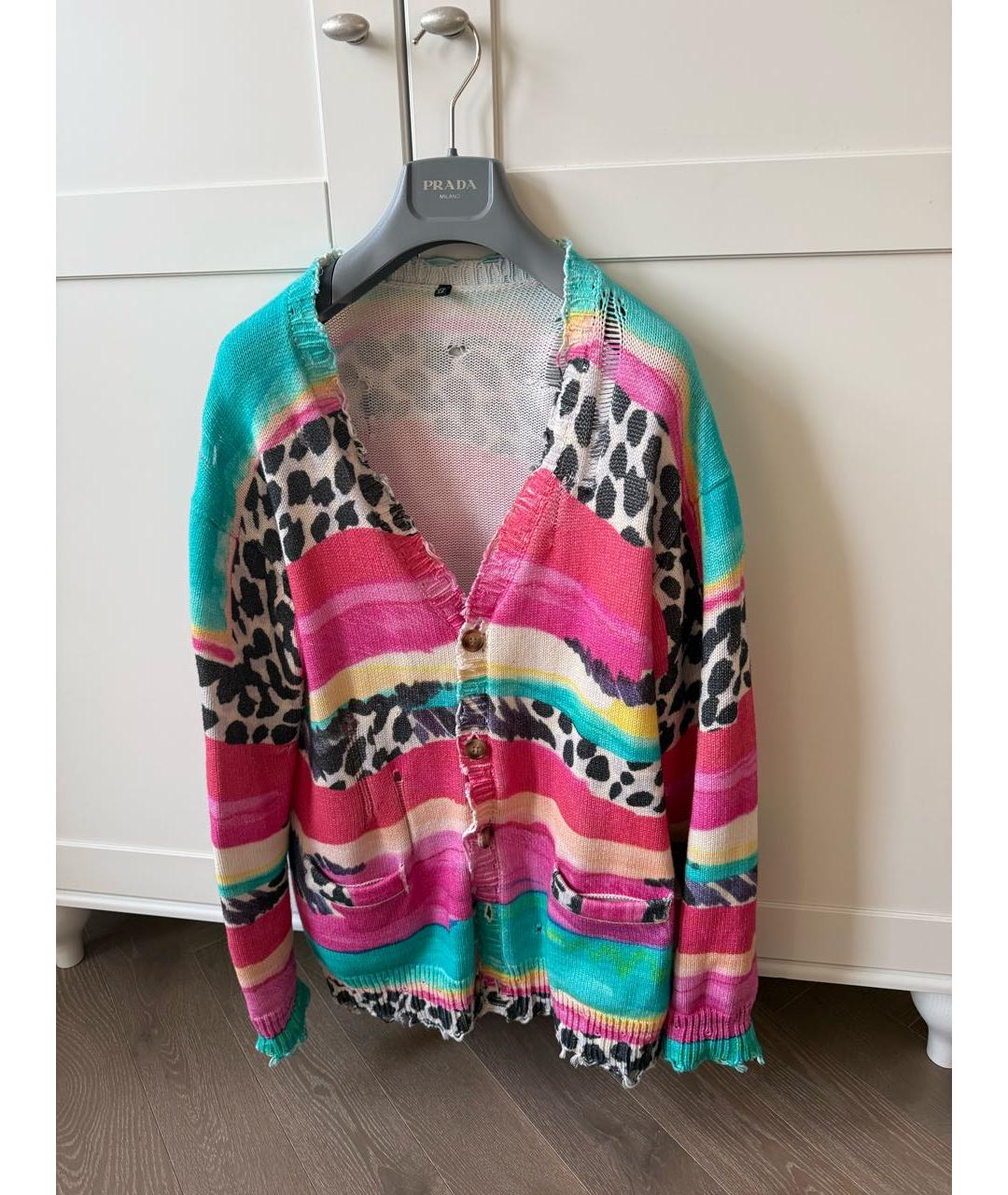 R13 Мульти хлопковый кардиган, фото 6